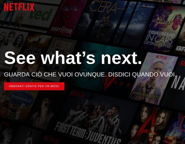 Come iscriversi a Netflix da PC