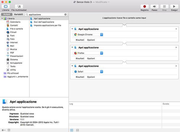 Come aprire più programmi insieme Mac