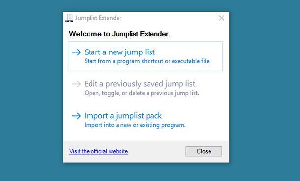 Jumplist Extender