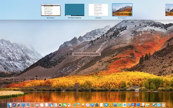 Come creare desktop virtuali su Mac