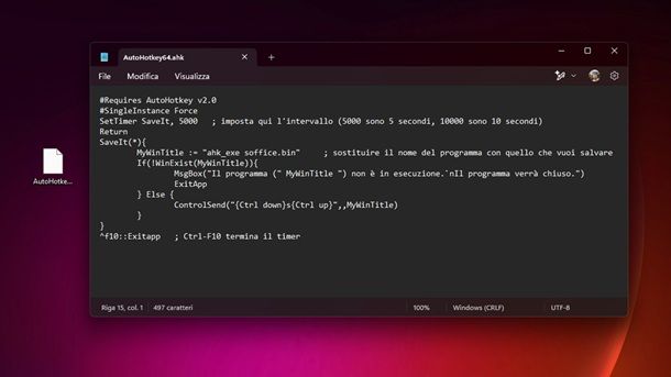 Salvare automaticamente i file aperti su Windows 11