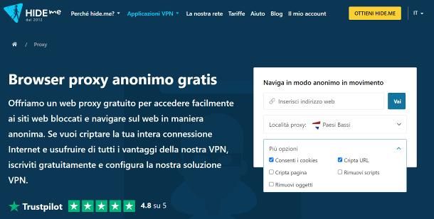 Come proxare l'IP