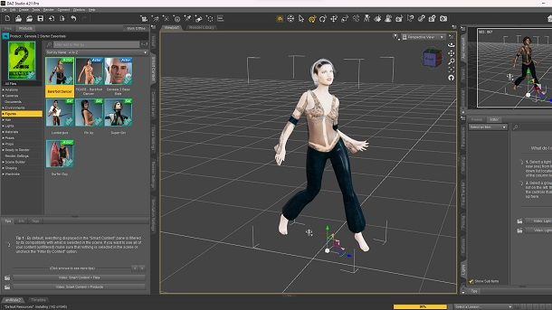 Personaggi 3D Daz 3D