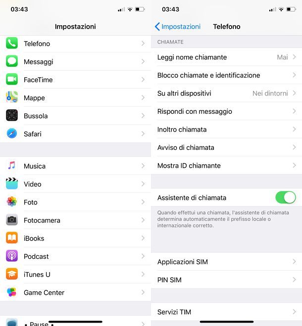 Come togliere numero privato da iPhone