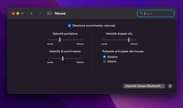 Come configurare i tasti del mouse: Mac