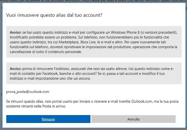 Come nascondere il proprio indirizzo email