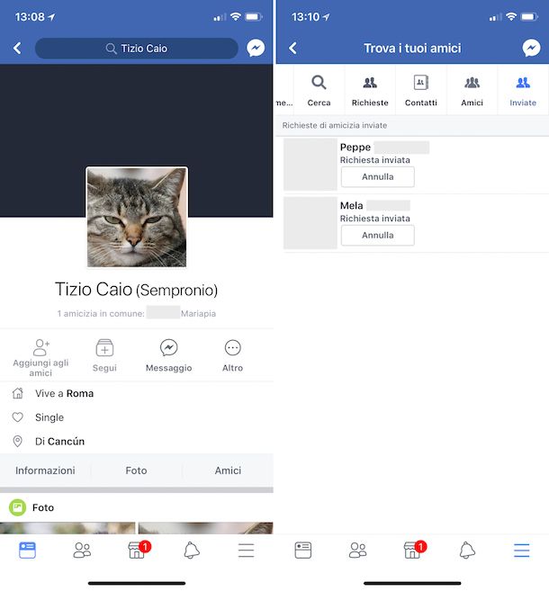 Come vedere le richieste di amicizia rifiutate su Facebook Salvatore Aranzulla