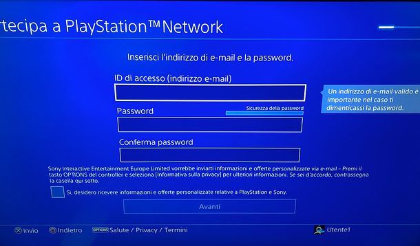 Come accedere a PlayStation Network