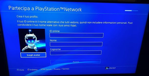 Come accedere a PlayStation Network