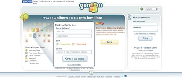 programma per albero genealogico