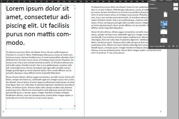 Come impaginare un libro con InDesign