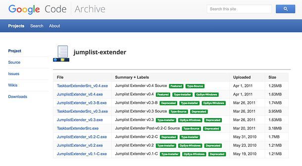 Jumplist Extender