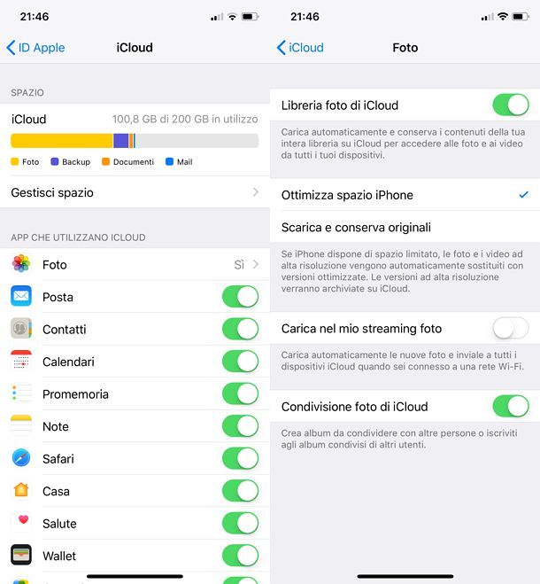 Come archiviare le foto su iPhone
