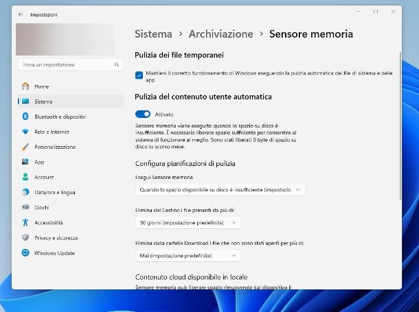 Come liberare spazio su disco rigido: Windows