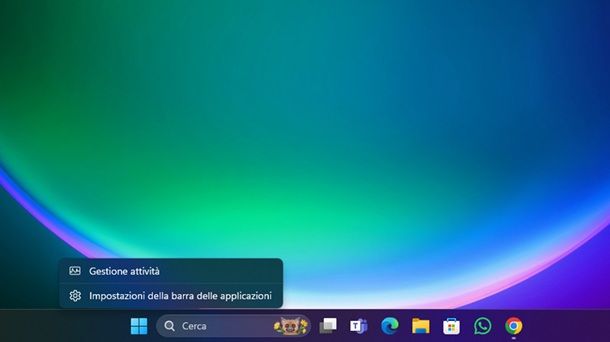 Gestione attività Windows 11
