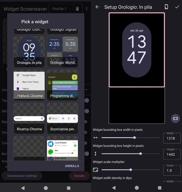 Strumenti terze parti per creare screensaver
