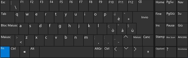 Come attivare i tasti funzione della tastiera su PC