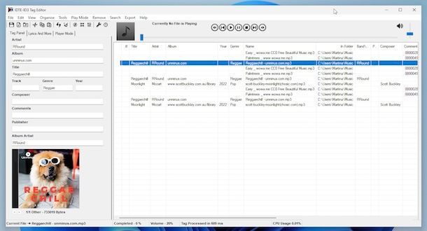 IDTE- ID3 Tag Editor