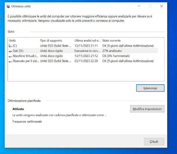 Come deframmentare il PC: Windows 10 e Windows 11
