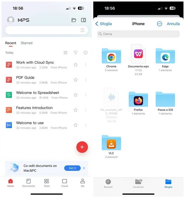 Come aprire file WPS su smartphone e tablet