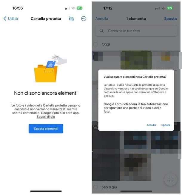 Come proteggere foto e video