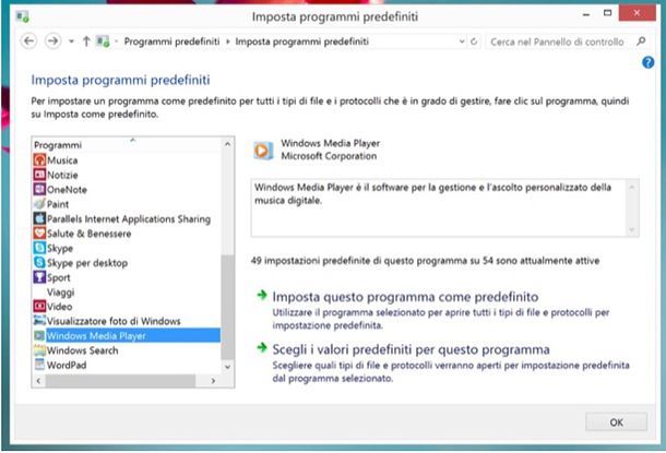 Come aprire un file con un dato programma