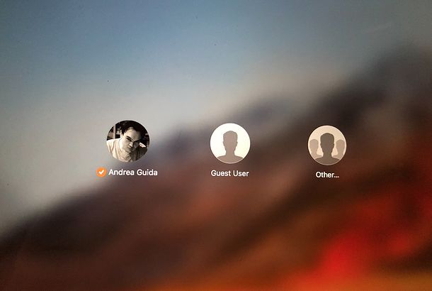 Come nascondere un utente su macOS
