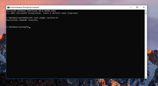 Come nascondere un utente su Windows