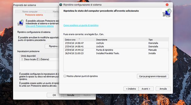 Disinstallare macOS Transformation Pack