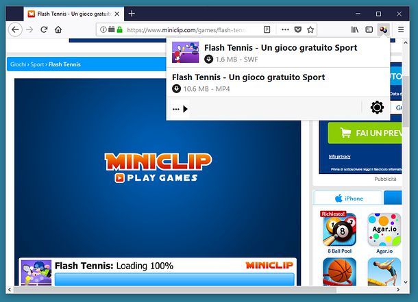 Come salvare giochi Flash Firefox