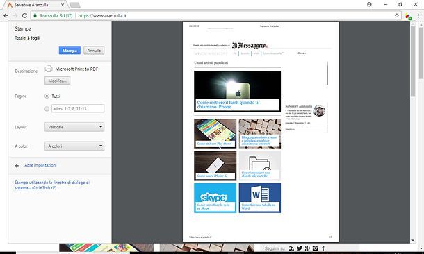 Come copiare una pagina Web