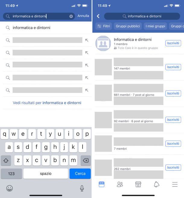 Come trovare un gruppo segreto su Facebook