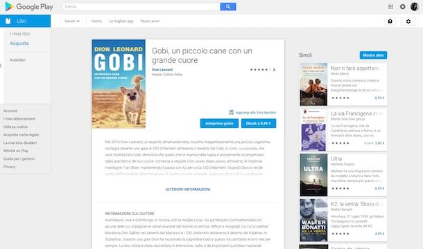 Come scaricare eBook a pagamento gratis