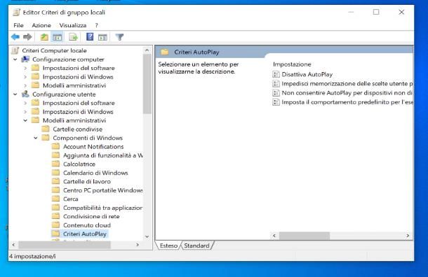 Come disabilitare l'avvio automatico delle chiavette USB su Windows