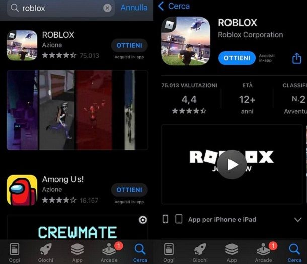 Come scaricare Roblox su iPhone e iPad