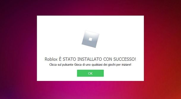 Roblox installato su Windows 11