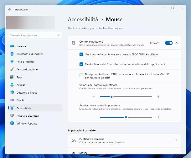 Come usare il PC senza mouse: Windows 10 e Windows 11