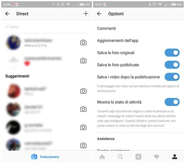 Come togliere ultimo accesso Instagram Salvatore Aranzulla