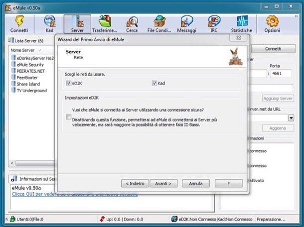 Configurazione eMule