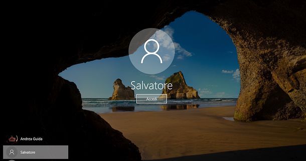 Come nascondere un utente su Windows