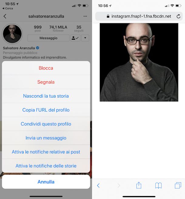 Come Vedere Foto Profilo Instagram Salvatore Aranzulla