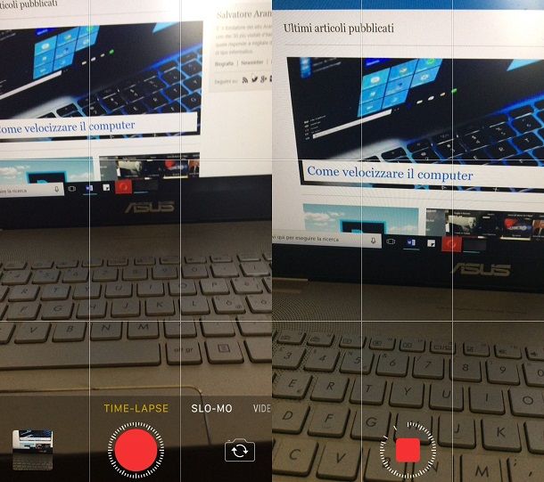 Time Lapse video