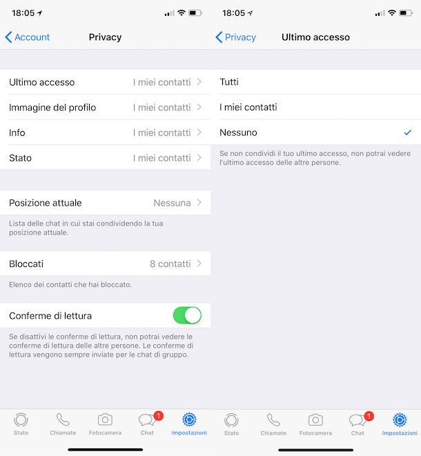 Notifica Quando Un Contatto è Online Su Whatsapp Iphone