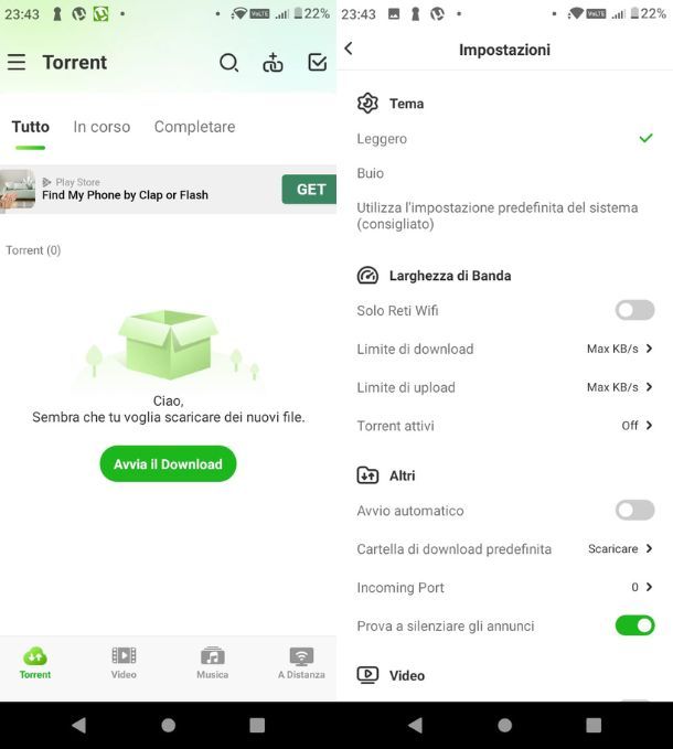 uTorrent Android