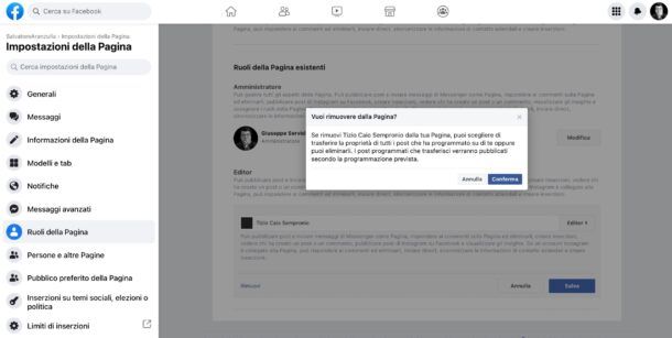 Come Diventare Amministratore Di Una Pagina Facebook Come nominare amministratore pagina Facebook | Salvatore Aranzulla