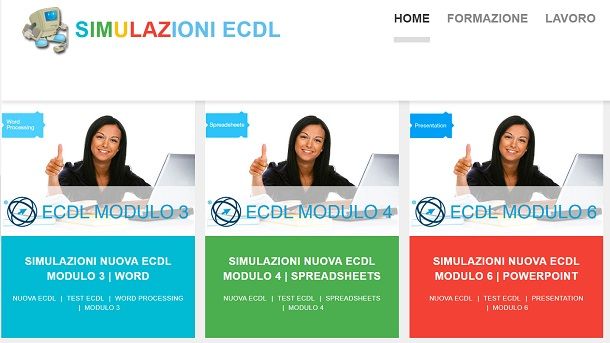 Simulazioni ECDL