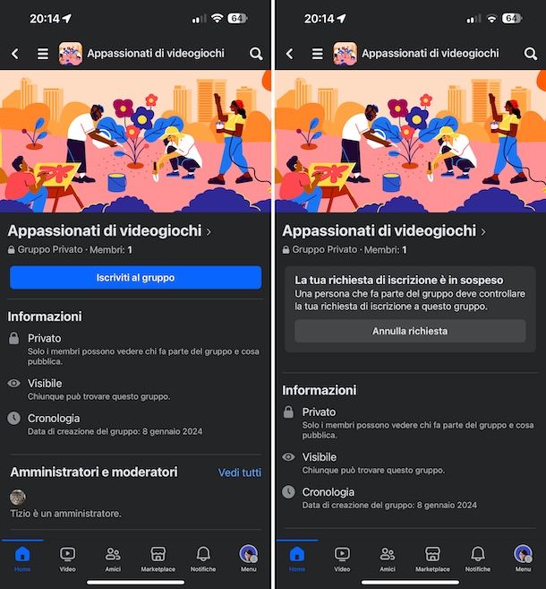 Facebook app