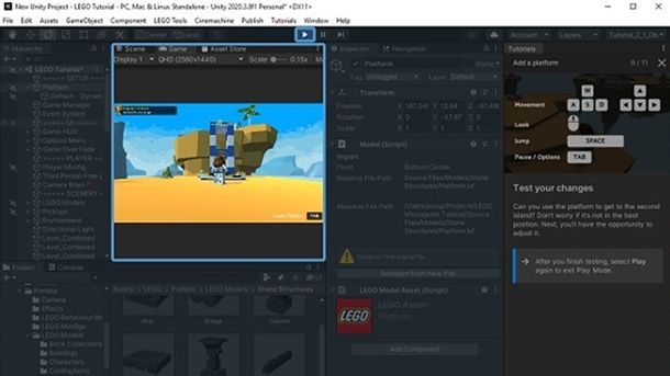 Come creare paesaggi 3D Unity