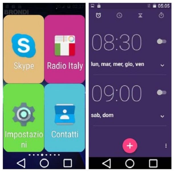 Come impostare l'ora sul cellulare Brondi
