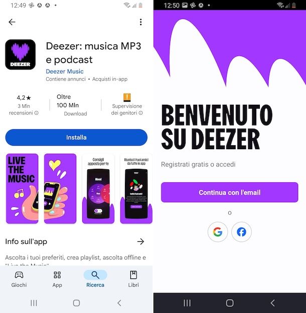 Deezer Android